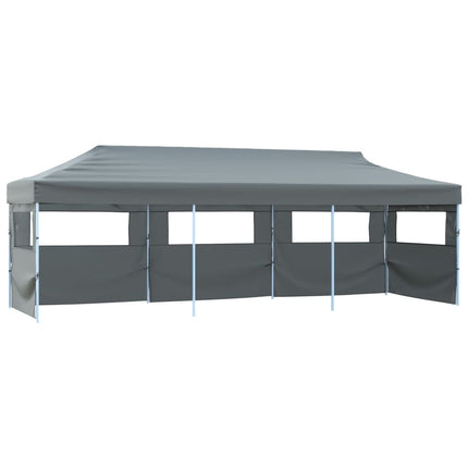 Vouwtent Pop-Up Met 5 Zijwanden 3X9 M