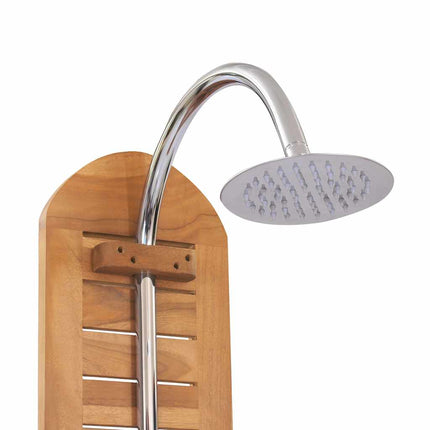 Buitendouche 70X75X204 Cm Massief Teakhout