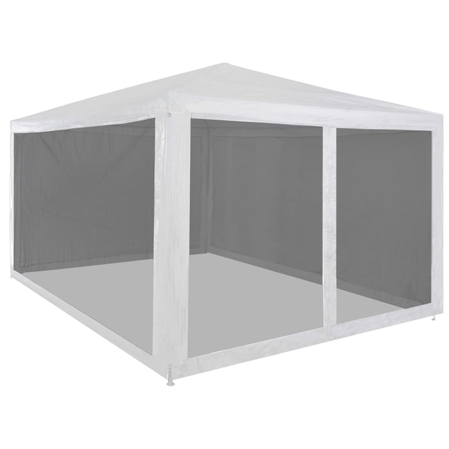 Partytent Met 4 Mesh Zijwanden