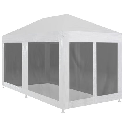Partytent Met 6 Mesh Zijwanden Hdpe