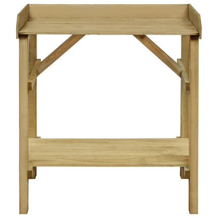 Oppottafel 75X40X90 Cm Geïmpregneerd Grenenhout