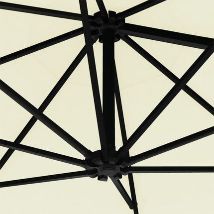 Wandparasol Met Metalen Paal 300 Cm Kleurig