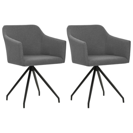 Eetkamerstoelen Draaibaar Stof