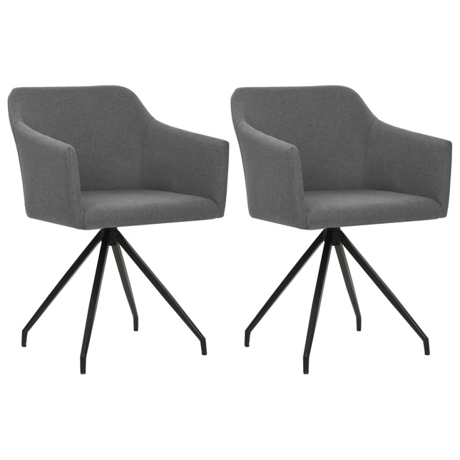 Eetkamerstoelen Draaibaar Stof