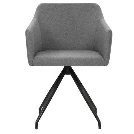 Eetkamerstoelen Draaibaar Stof