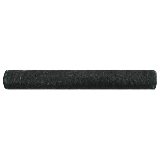 Tennisscherm 1,2x50 m HDPE zwart