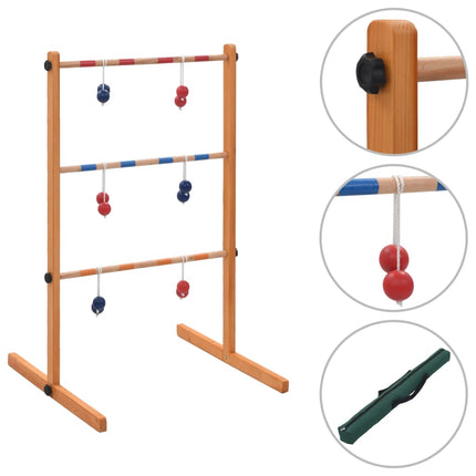 Laddergolf Hout Blauw