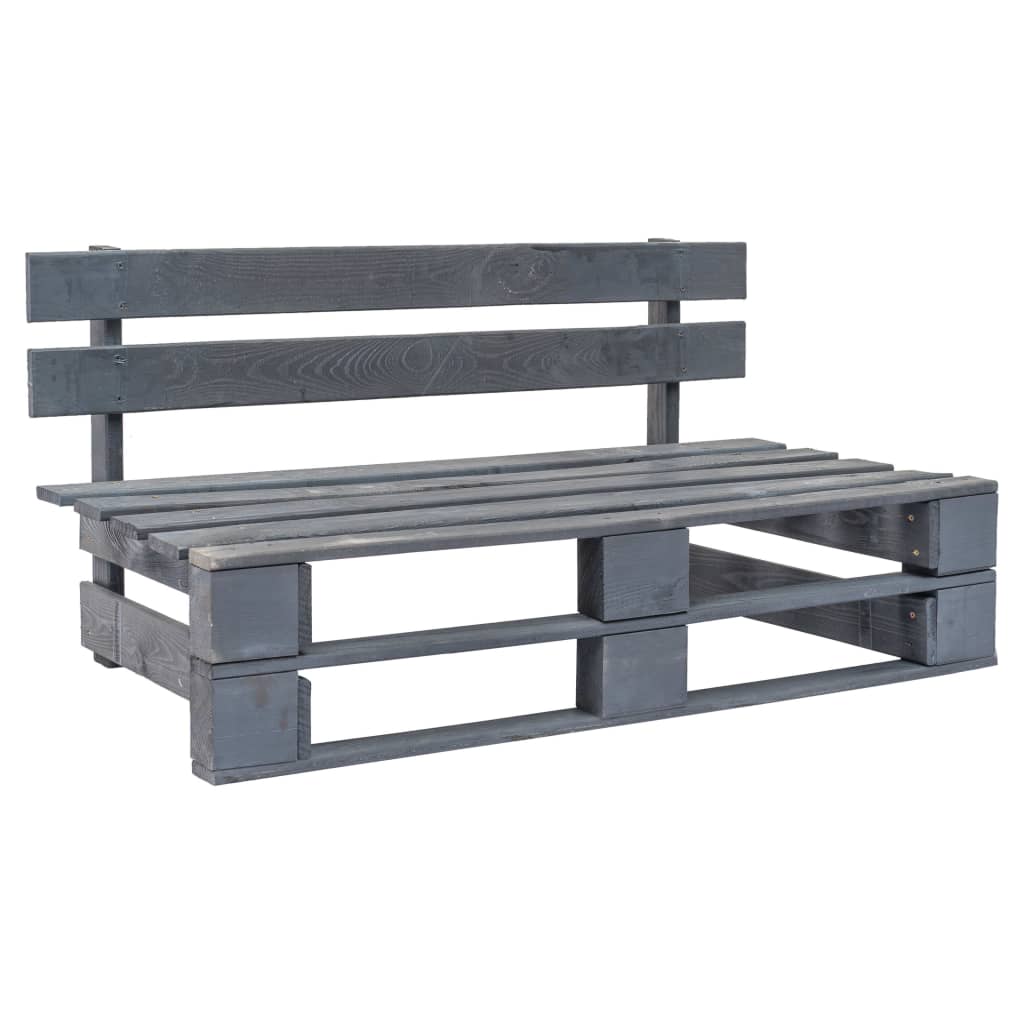 Tuinbank Pallet Met E Kussens Grenenhout