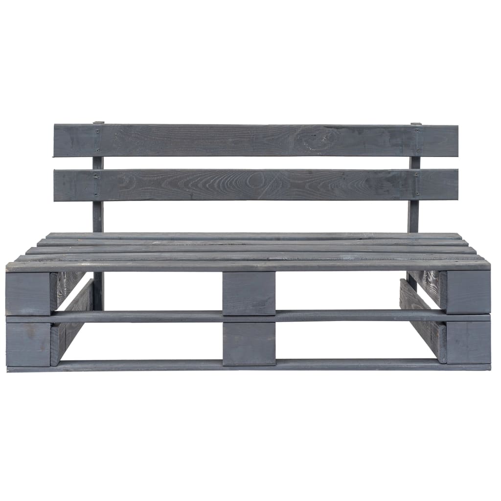 Tuinbank Pallet Met E Kussens Grenenhout