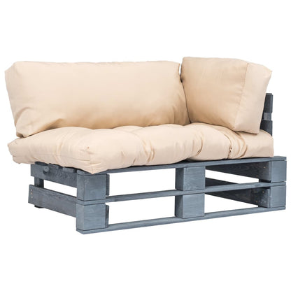 Tuinbank Met E Kussens Pallet Grenenhout