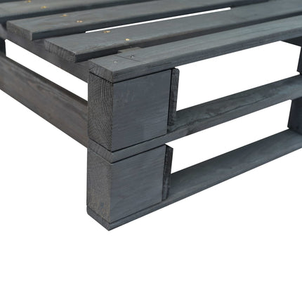 Tuinbank Pallet Met E Kussens Grenenhout