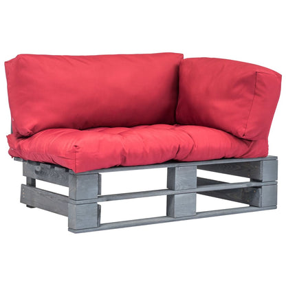 Tuinbank Met E Kussens Pallet Grenenhout