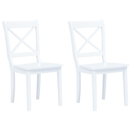 Eetkamerstoelen Massief Rubberwood