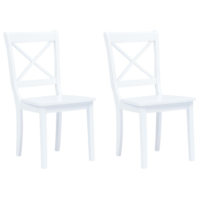 Eetkamerstoelen Massief Rubberwood