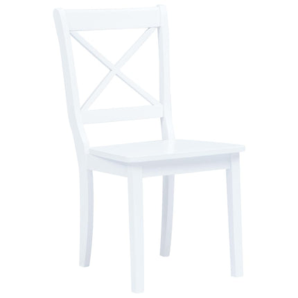 Eetkamerstoelen Massief Rubberwood