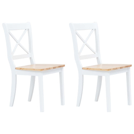 Eetkamerstoelen Massief Rubberwood