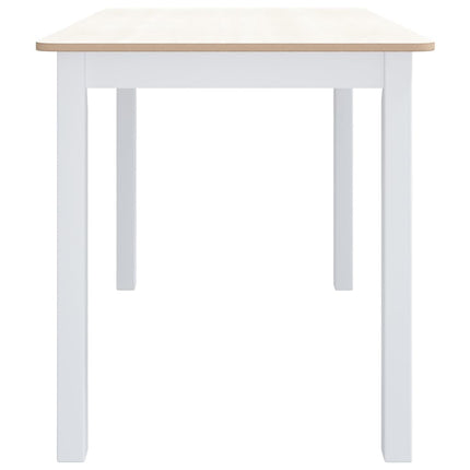 Eettafel 114X71X75 Cm Massief Rubberwood