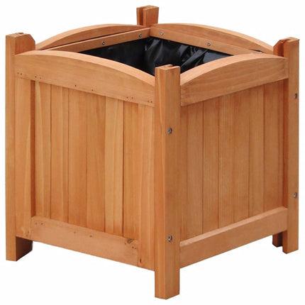 Plantenbakken Verhoogd 4 St 30X30X30 Cm