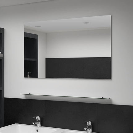 Wandspiegel Met Schap 50X60 Cm Gehard Glas