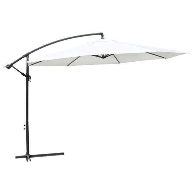 Hangende Zonneparasol Wit