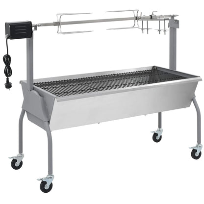 Draaispit Barbecue Met Elektrische Motor