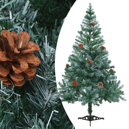 Kunstkerstboom Met Dennenappels 210 Cm