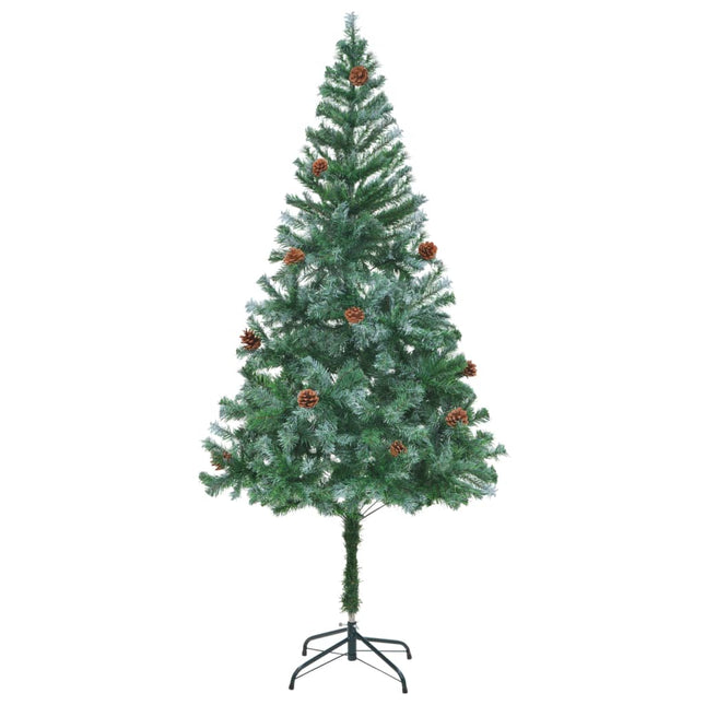 Kunstkerstboom Met Dennenappels 210 Cm