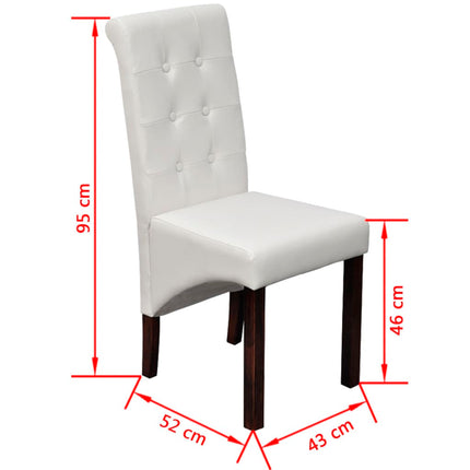Eetkamerstoelen Kunstleer
