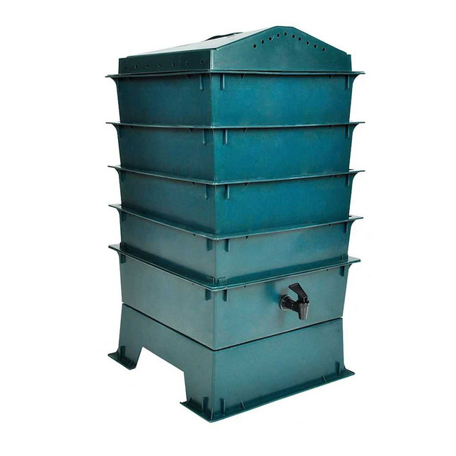 Wormenbak 4-Laags 42X42X60 Cm