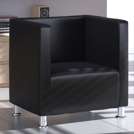 Fauteuil Kubus Kunstleer