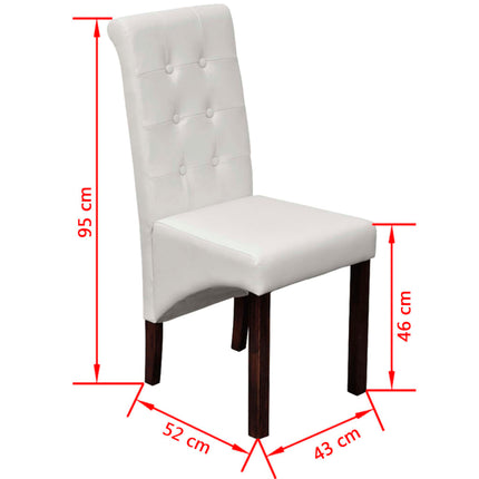 Eetkamerstoelen Kunstleer
