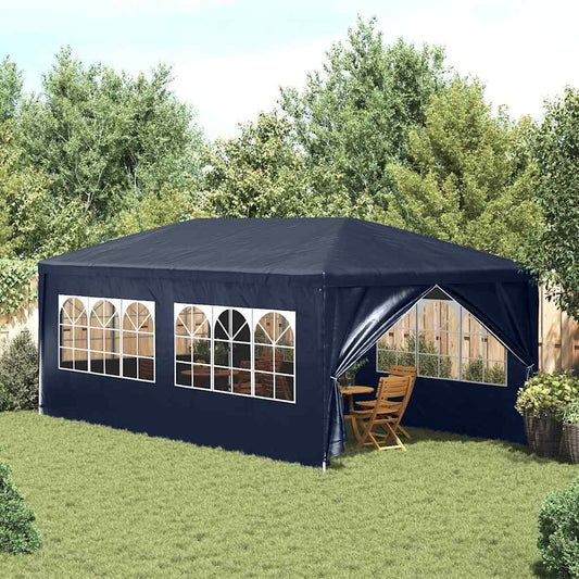 Partytent 3x6 m blauw