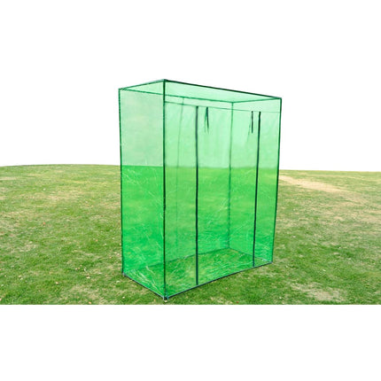 Tuinkas Stalen Frame Pvc Grijs