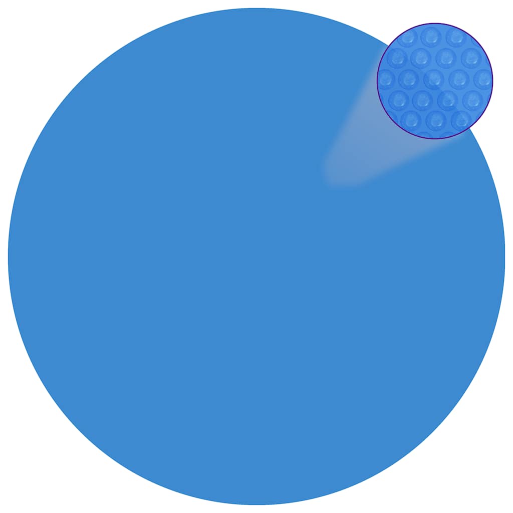 Solar Zwembadfolie Drijvend Rond 300 Cm Pe Blauw