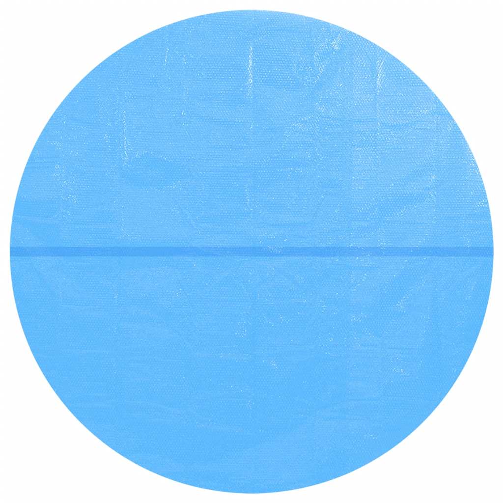 Solar Zwembadfolie Drijvend Rond 300 Cm Pe Blauw