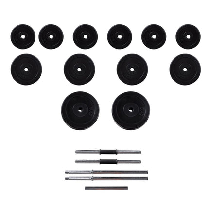 Barbell- En Dumbbellset 30,5 Kg