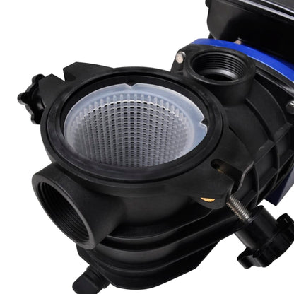 Elektrische Zwembadpomp 500W Blauw