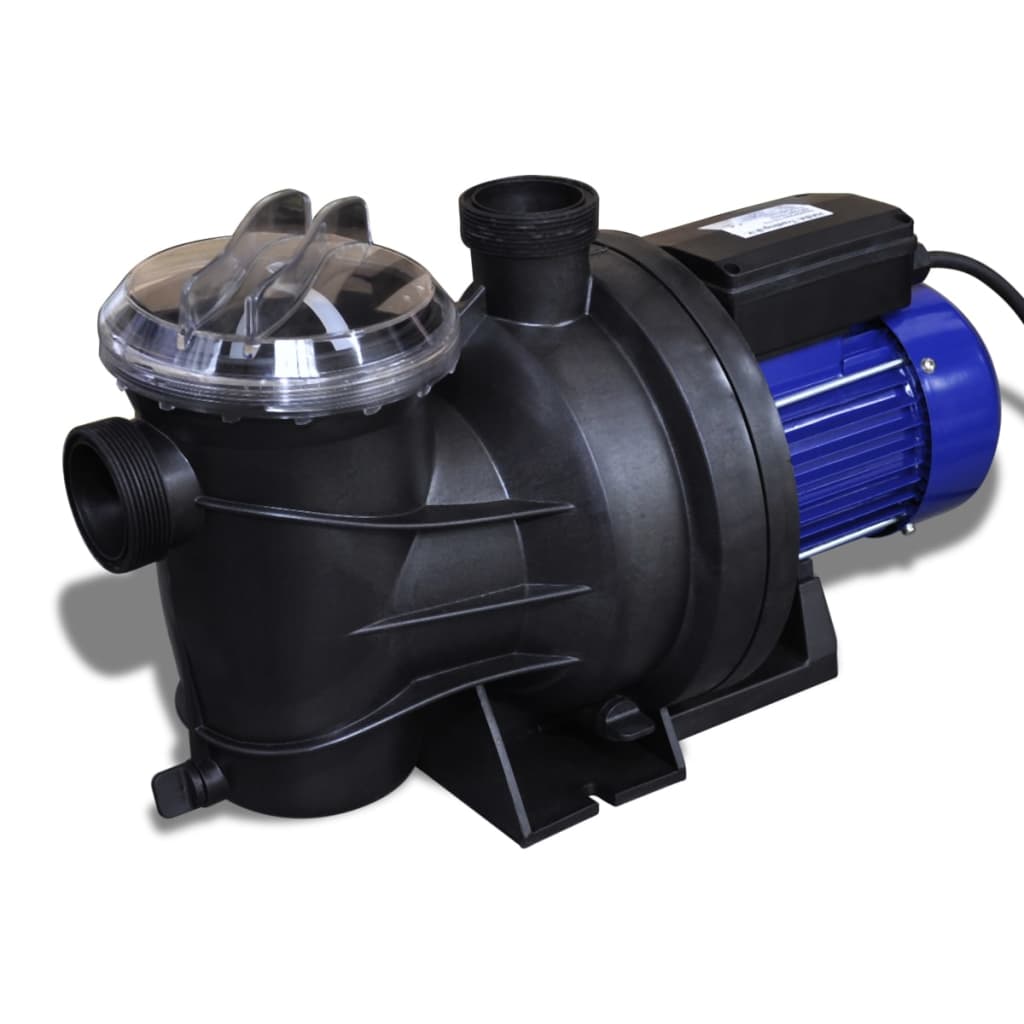 Elektrische Zwembadpomp 500W Blauw