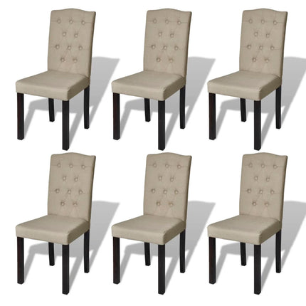 Eetkamerstoelen Stof Camel