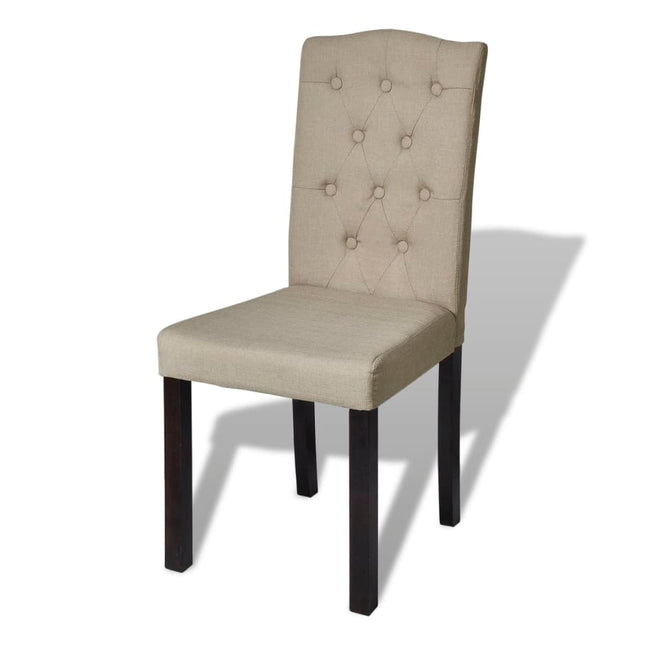 Eetkamerstoelen Stof Camel