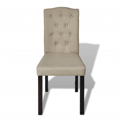 Eetkamerstoelen Stof Camel