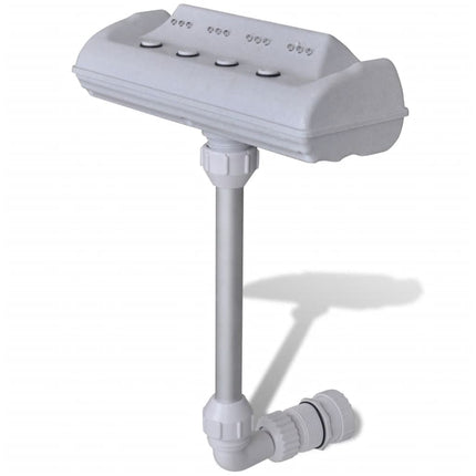 Zwembad Waterval Fontein Met Led Taupe