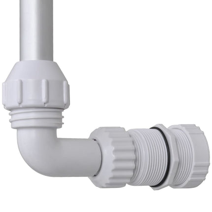 Zwembad Waterval Fontein Met Led Taupe