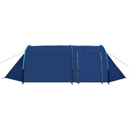 Tent 4-Persoons Marineblauw En Lichtblauw