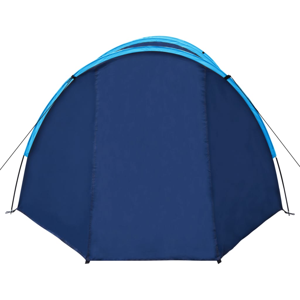 Tent 4-Persoons Marineblauw En Lichtblauw