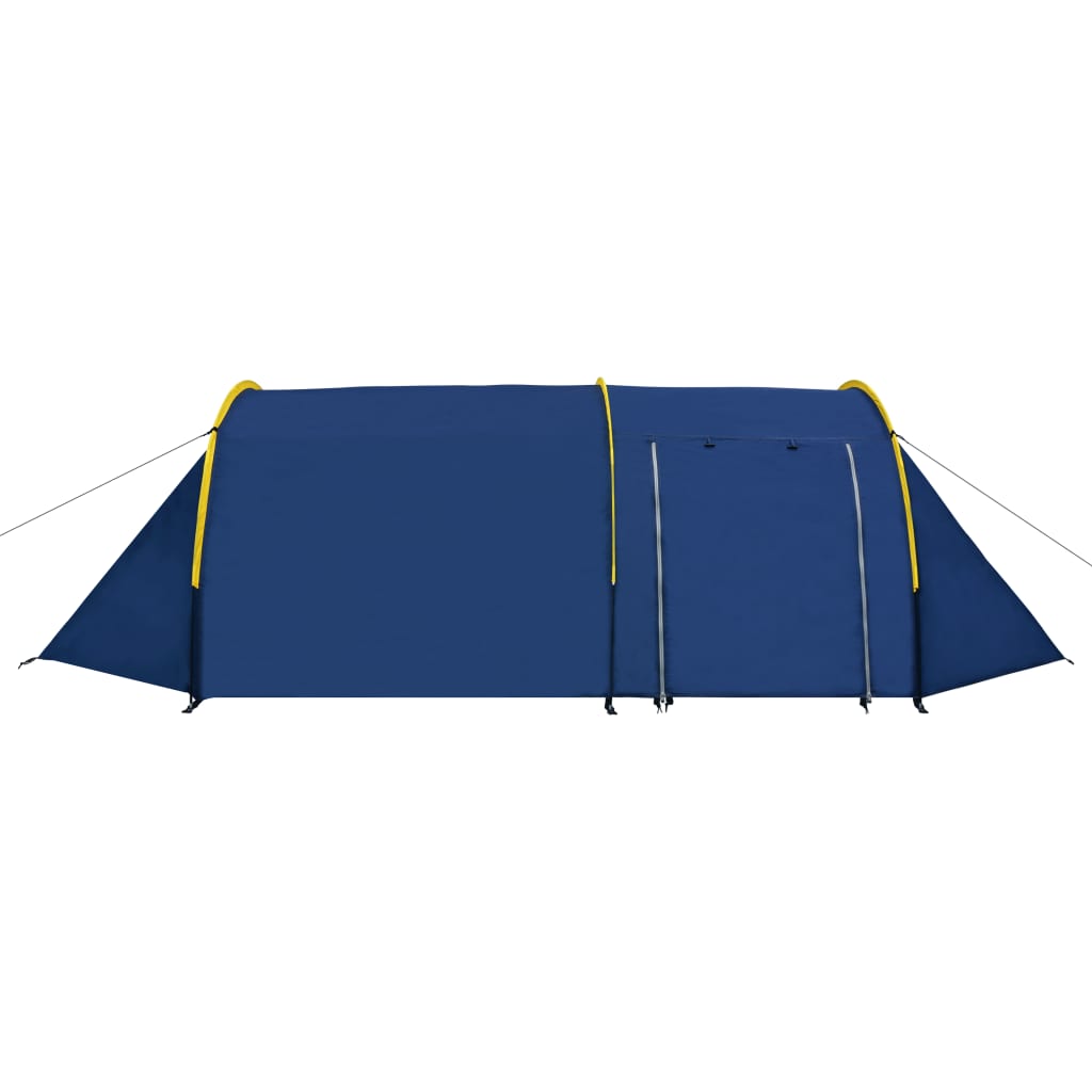 Tent 6-Persoons Marineblauw/ Geel