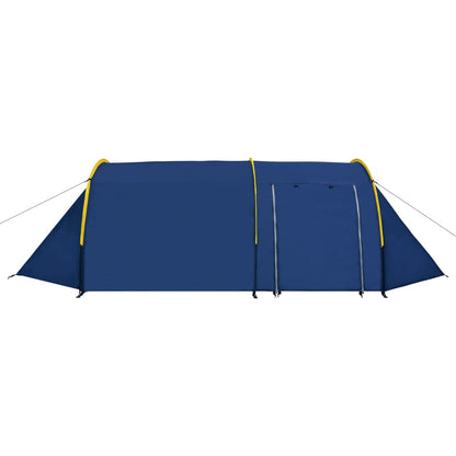 Tent 6-Persoons Marineblauw/ Geel