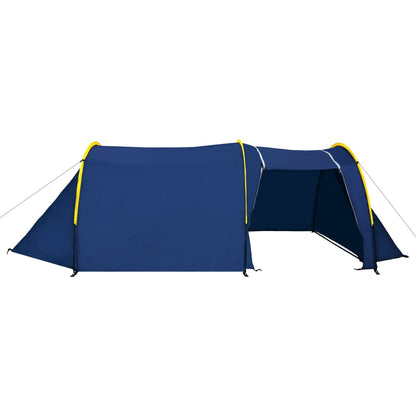 Tent 6-Persoons Marineblauw/ Geel