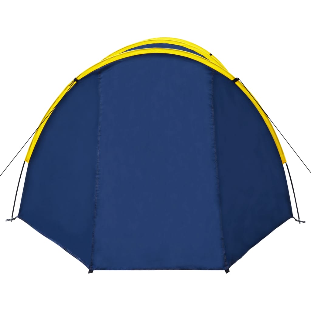 Tent 6-Persoons Marineblauw/ Geel