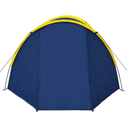 Tent 6-Persoons Marineblauw/ Geel